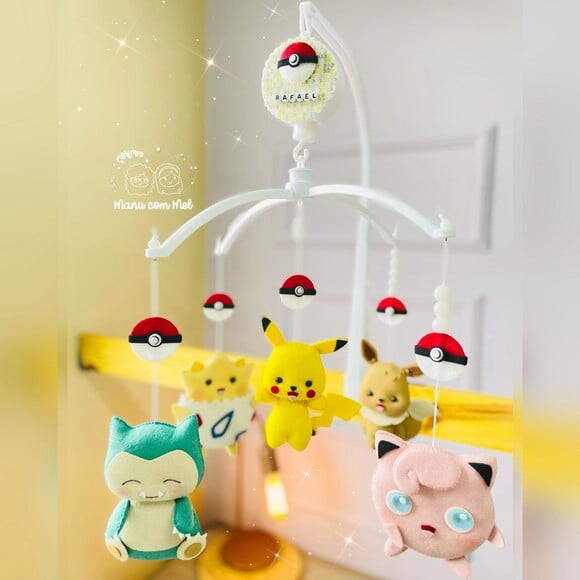 Móbile Musical Pokémon