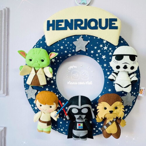 Guirlanda Maternidade Star Wars
