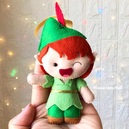Pingente de Natal Peter Pan