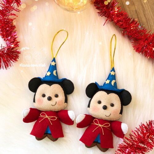 Pingente de Natal Turma do Mickey