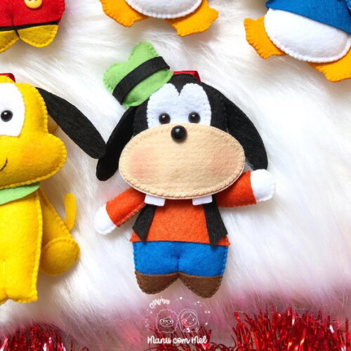 Pingente de Natal Turma do Mickey