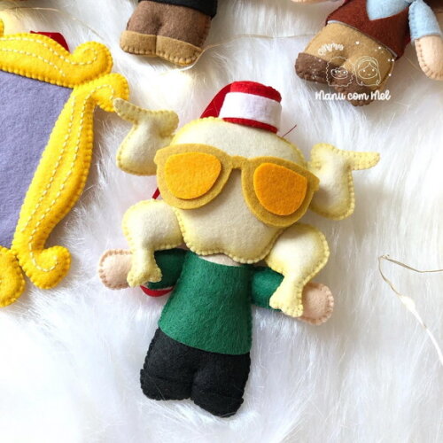 Pingentes de Natal Friends