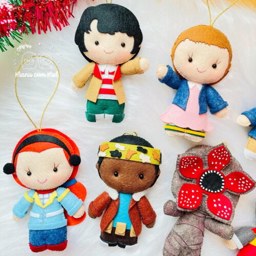 Pingentes de Natal Stranger Things