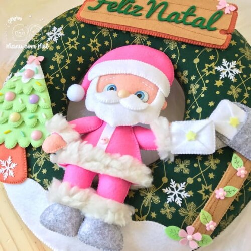 Guirlanda de Natal Candy