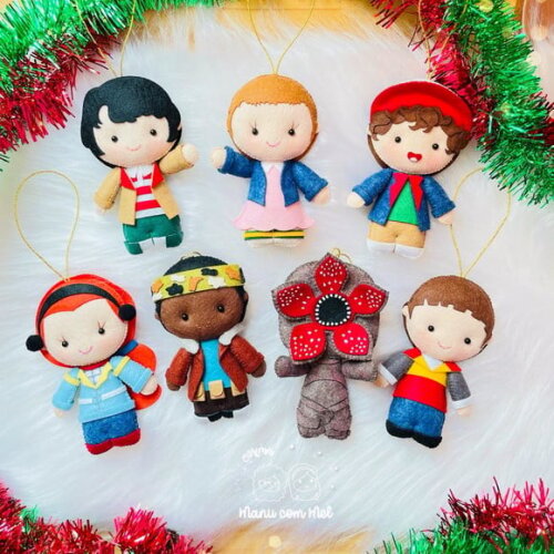 Guirlanda de Natal ou Bem Vindos Stranger Things