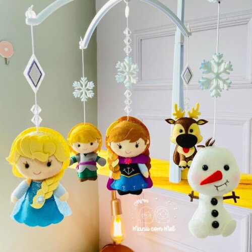 Móbile Musical Frozen