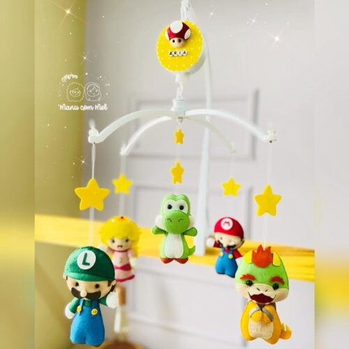 Móbile Musical Mario Bros
