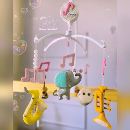 Móbile Musical Instrumentos Musicais