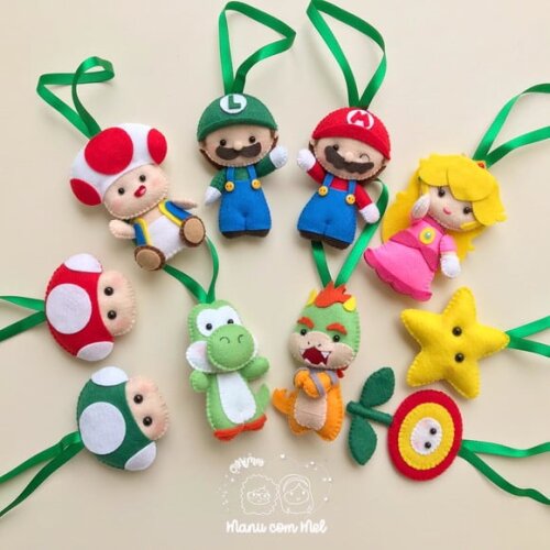 Móbile Musical Mario Bros