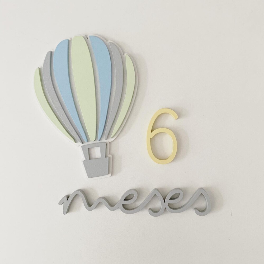 Mesversário Personalizado Balão Bebê Menino/Menina Decoração