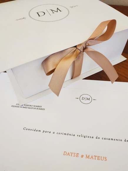 Caixa Padrinhos, Batizado, Formatura, Empresas (15x15x5cm)