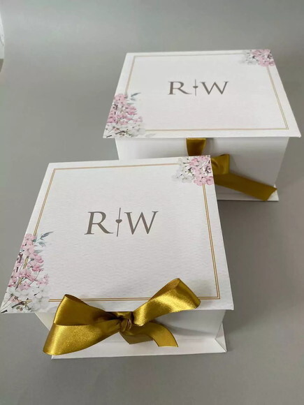 Caixa Padrinhos, Batizado, Formatura, Empresass (13x13x10cm)