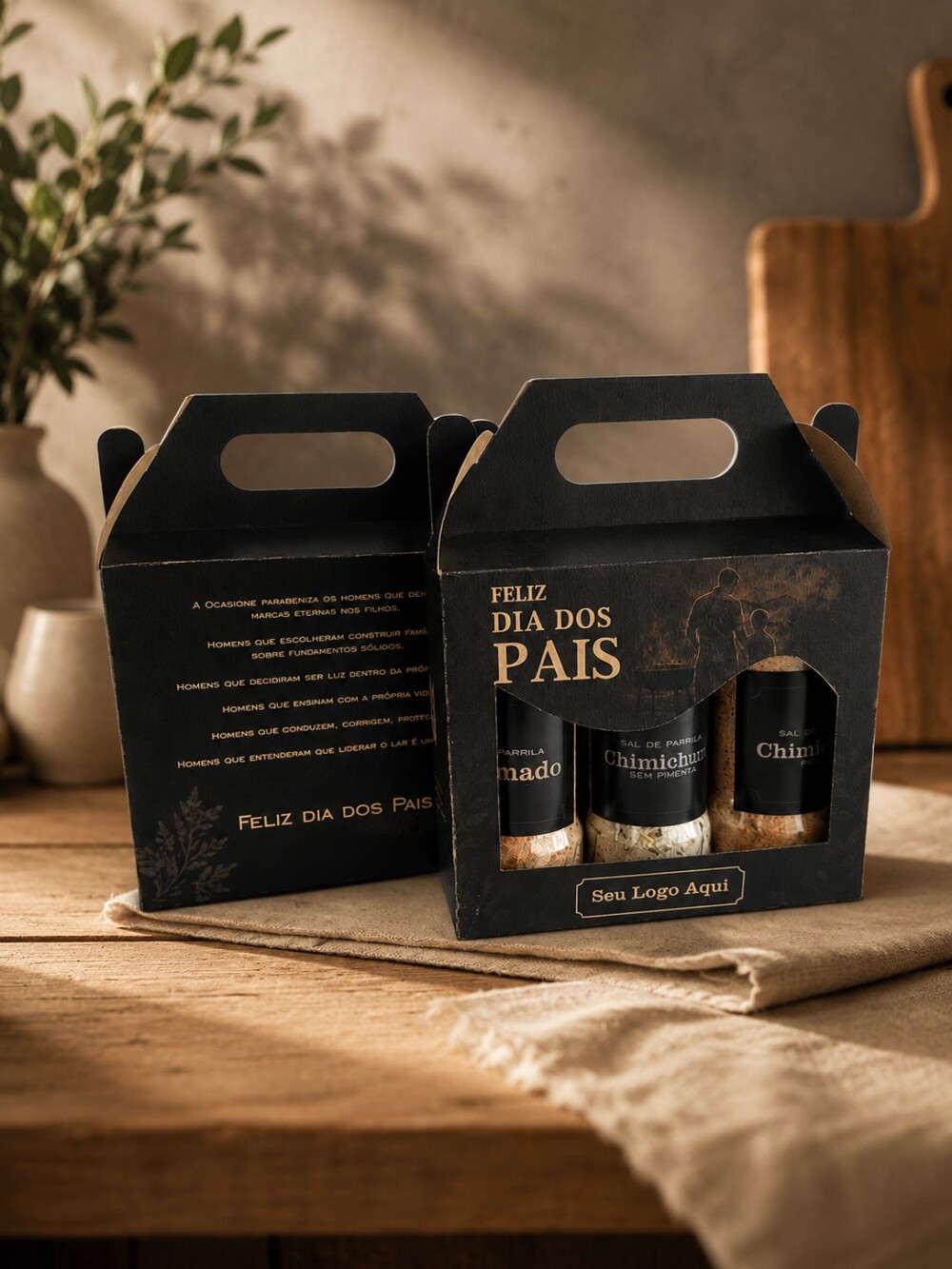 Presente Dia dos Pais - Kit Sal de Parrilla