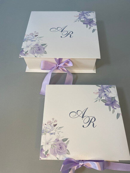 Caixa Padrinhos, Batizado, Formatura, Empresas (20x20x6cm)