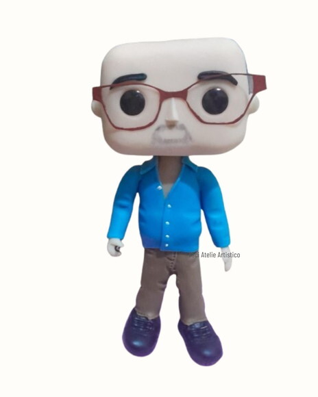 Boneco Funko Pop Personalizado Família com Pet