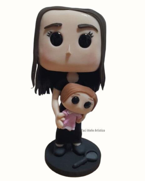 Boneco Funko Pop Personalizado Família com Pet
