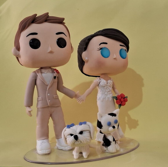Escultura Família Funko Pop