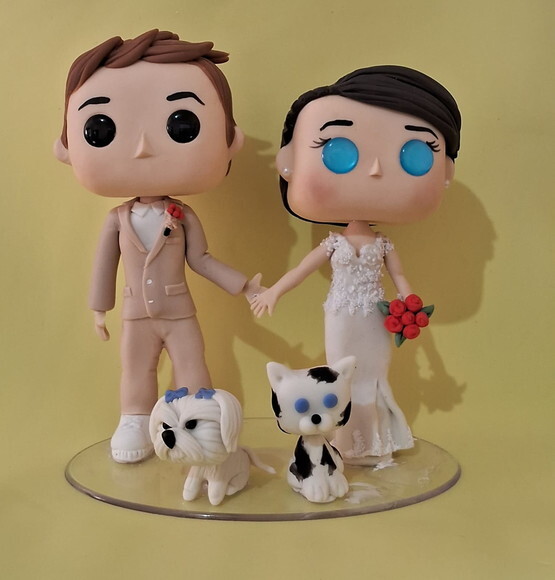 Escultura Família Funko Pop