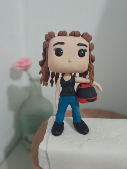Funko Pop Personalizado com Capacete