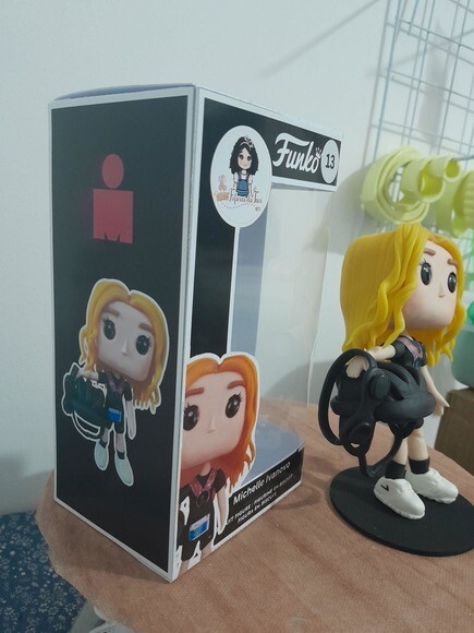 Funko Pop Personalizado com Capacete