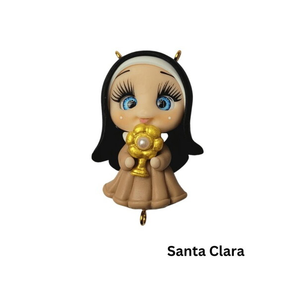 Imã Lembrancinha Santa Clara com Nome