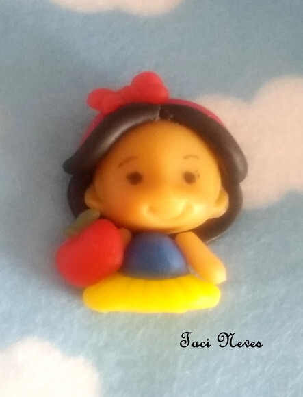 kit 10 Apliques Branca de Neve