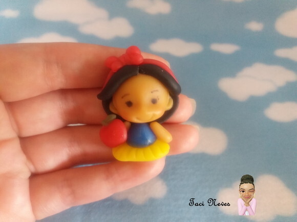 kit 10 Apliques Branca de Neve