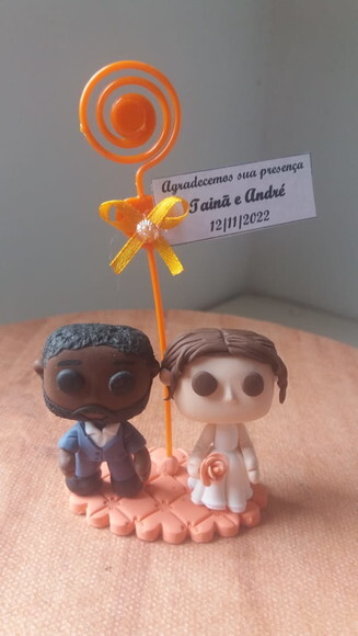 Lembrancinha Casamento Porta Recados Funko Pop