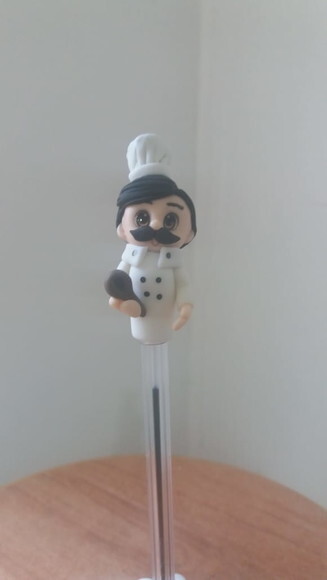 Lembrancinha Chá de Cozinha Caneta Chef de Cozinha