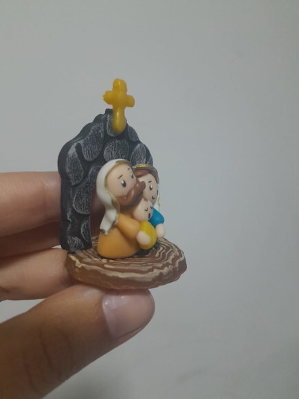 Mini Presépio Enfeite de Chimarrão ou Pingente