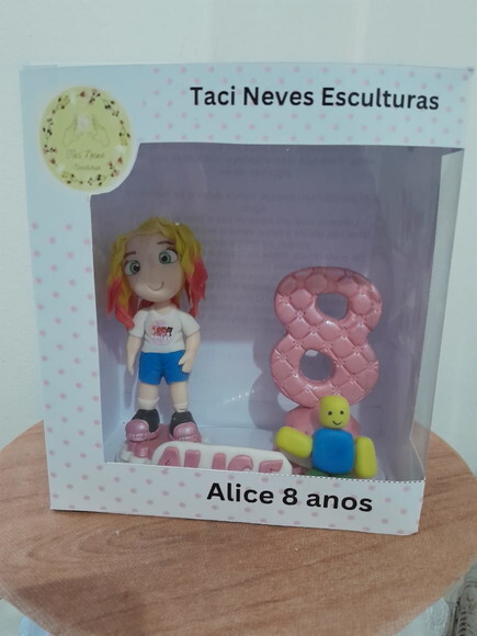 Topo de Bolo Personalizado Roblox