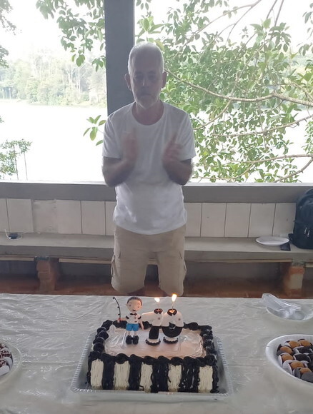 Topo de Bolo Pescaria 70 Anos