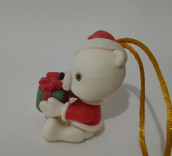 Ursinho Enfeite de Natal