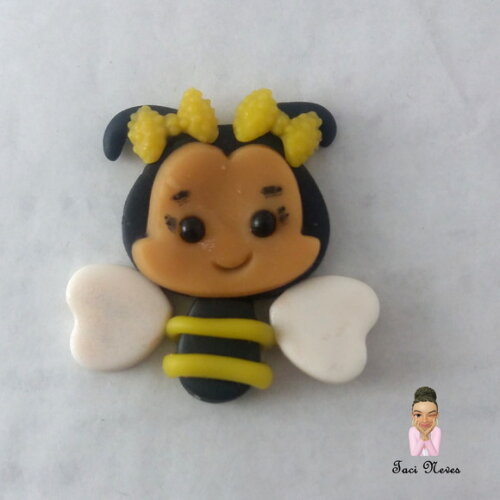 Aplique abelha biscuit