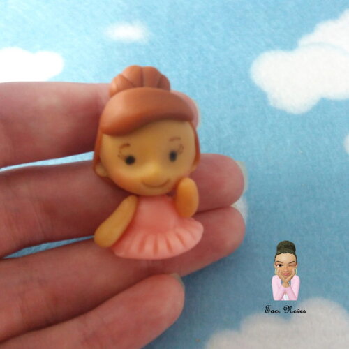 Aplique Bailarina biscuit
