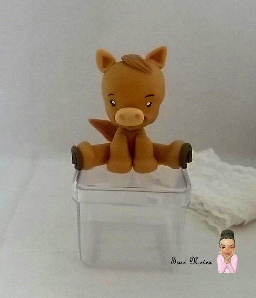 Aplique Cavalinho para Lembrancinha Fazendinha