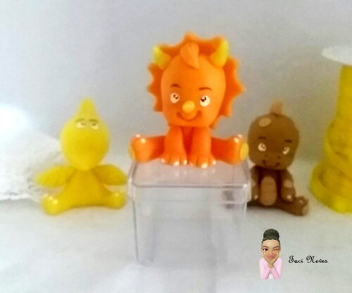Aplique para Lembrancinha dinossauro