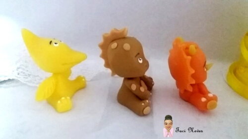 Aplique para Lembrancinha dinossauro