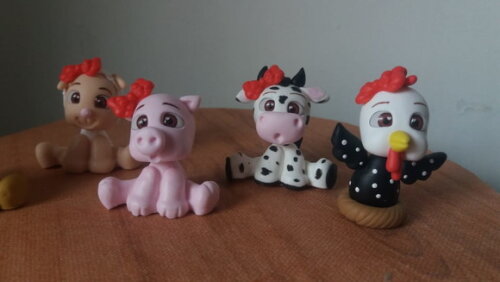 Aplique para Lembrancinha Fazendinha