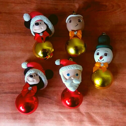 Bola Enfeite de Árvore de Natal Biscuit