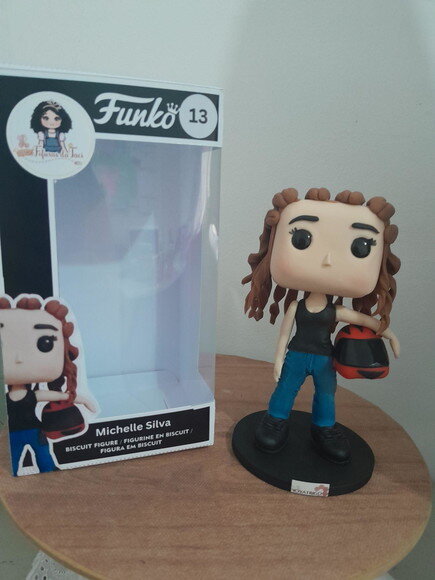 Funko Pop Personalizado com Capacete