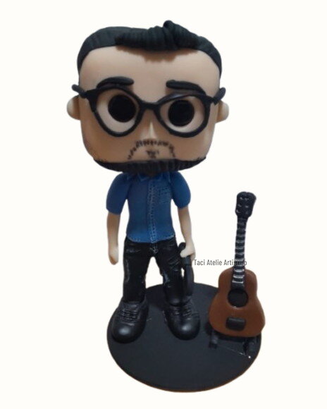 Funko Pop Personalizado com Instrumento Musical