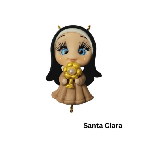 Imã Lembrancinha Santa Clara com Nome