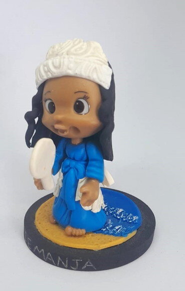 Iemanjá Biscuit Escultura