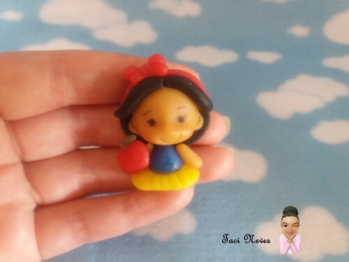kit 10 Apliques Branca de Neve