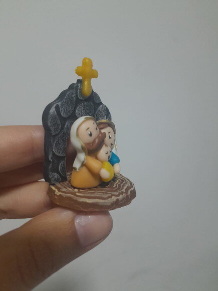 Mini Presépio Enfeite de Chimarrão ou Pingente