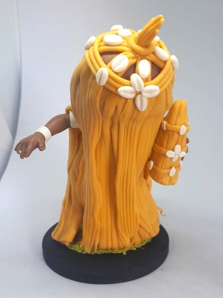 Omulu em Biscuit ? Imagem Artesanal de Orixá