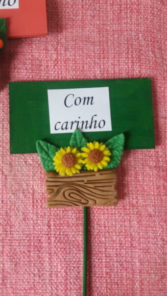 Pick para arranjos florais
