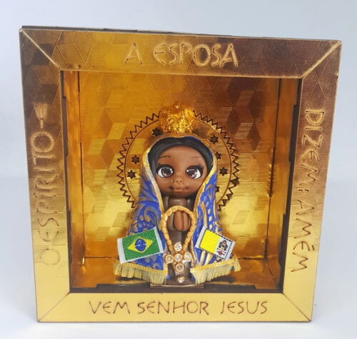 Réplica do Altar da Nossa Senhora Aparecida 15cm