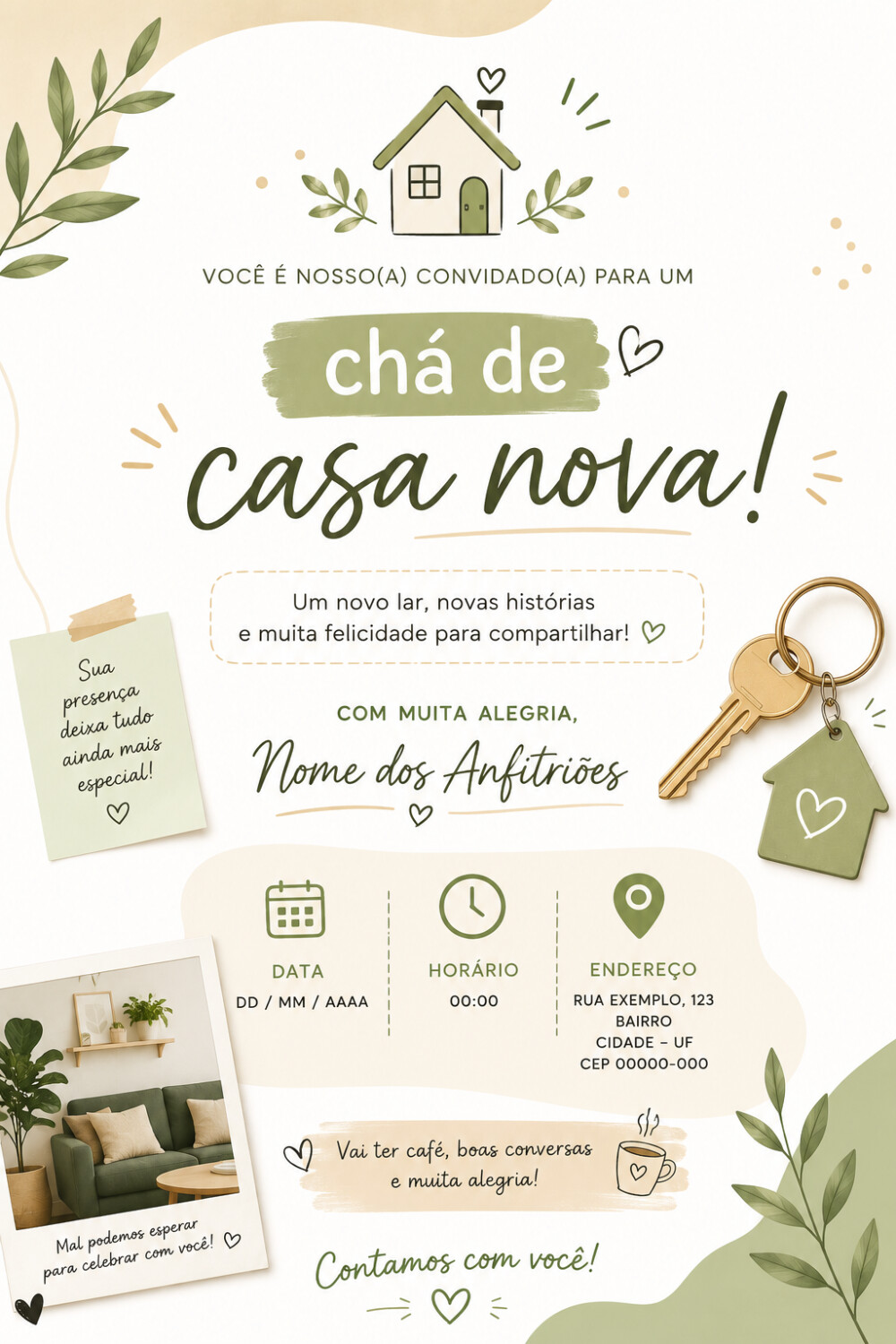 🎉 CONVITES DIGITAIS PERSONALIZADOS